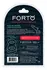 FORTO F-20 Ball Stretcher Medium Blue Premium Silicone Ring