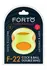 FORTO F-22 D Ring Large Glow Premium Silicone, Stretchable, Luminous