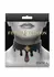 Fetish & Fashion Elvira Collar Adjustable PU Ruby Jewel Gold Charm