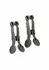 NS Novelties Bound Adjustable Nipple Clamps C1 Silicone Tips Metal