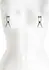 NS Novelties Bound Adjustable Nipple Clamps C1 Silicone Tips Metal