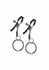 NS Novelties Bound Adjustable Nipple Clamps C2 Nickel-Free Silicone Tips