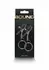 NS Novelties Bound Adjustable Nipple Clamps C2 Nickel-Free Silicone Tips