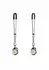 NS Novelties Nipple Clamps G1 Adjustable Silicone-Tipped Metal Clips