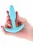 Techno Trance Vibrating Plug Silicone APP-Controlled 9 Functions Black