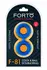 FORTO F-81 Double Ring 47mm Blue Premium Silicone System