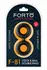 FORTO F-81 Double Ring 47mm Black Premium Silicone System