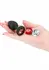 Glams Xchange Round Small Silicone Plug with Interchangeable Gems