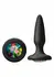 Glams Mini Rainbow Gem Silicone Plug with Colorful Jewel Base