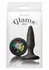 Glams Mini Rainbow Gem Silicone Plug with Colorful Jewel Base