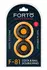 FORTO F-81 Double Ring 44mm Black Premium Silicone System