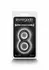 Renegade Twofold Silicone Dual Support Rings Black Universal Size