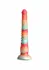 Colours Stacked 9 Inch Silicone Model, Tri-Colored, Satin Finish