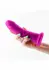 NS Novelties Colours Dual Density Wide 7 inch Platinum Silicone Model