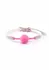 Cosmo Bondage Ball Gag Adjustable Holographic Vinyl Rose Gold
