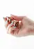 NS Novelties Rear Assets Petite Chrome-Plated Aluminum Plug Pink Gem