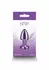 NS Novelties Rear Assets Petite Chrome-Plated Intimate Plug Silver