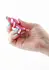 NS Novelties Rear Assets Petite Chrome-Plated Aluminum Plug Pink Gem