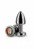 NS Novelties Rear Assets Petite Chrome-Plated Intimate Plug Silver