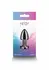 NS Novelties Rear Assets Petite Chrome-Plated Intimate Plug Silver