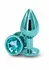 NS Novelties Rear Assets Medium Chrome-Plated Aluminum Plug