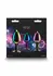 Rear Assets Trainer Kit Chrome-Plated Graduated Set 3 pcs Silver