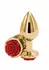 Rose Buttplug Medium Chrome-Plated Aluminum Visual Design