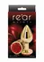 Rose Buttplug Medium Chrome-Plated Aluminum Visual Design