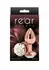 Rose Buttplug Small Chrome-Plated Aluminum Intimate Accessory