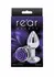 Rose Buttplug Small Chrome-Plated Aluminum Intimate Accessory