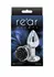 Rose Buttplug Small Chrome-Plated Aluminum Intimate Accessory