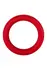FORTO F-64 Wide Silicone Ring 40mm Small Red Premium Stretchable