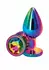 Rear Assets Multicolor M Chrome-Plated Aluminum Plug Medium