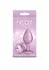 Iridescent Pink Medium Chrome-Plated Aluminum Intimate Plug