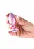 Iridescent Pink Medium Chrome-Plated Aluminum Intimate Plug