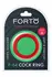 FORTO F-64 Wide Silicone Ring Medium 45mm Red Premium Material