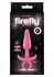 Firefly Prince Small Glow-in-the-Dark Silicone Plug Blue