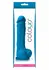 Pleasures Colours Silicone Model 5 inch, Suction Cup, Black