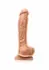 Colours Dual Density 8 inch Platinum Silicone Intimate Model Black