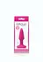 Colours Pleasures Mini Plug Platinum Silicone Black Small