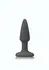 Colours Pleasures Mini Plug Platinum Silicone Black Small