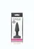 Colours Pleasures Mini Plug Platinum Silicone Black Small