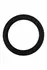 FORTO F-64 Wide Silicone Ring Large 50mm Black Premium Material