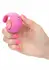 LuvMor O's Curved Silicone Fingertip Massager, 10 Speeds, Rechargeable