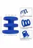 Admiral Triple Cock Cage Silicone Multi-Ring Support 4.5x5cm