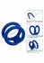 Admiral Dual Cock Cage Silicone Performance Support Ring 3.25 cm