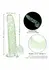 Naughty Bits I Leaf Glow-in-the-Dark Dong 20 cm Suction Cup Green