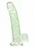 Naughty Bits I Leaf Glow-in-the-Dark Dong 20 cm Suction Cup Green