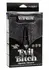 Naughty Bits Evil Bitch Lipstick Vibrator Black Compact 10-Function