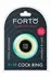 FORTO F-19 Two-Tone Silicone C-Ring Black & Glow Flexible Design